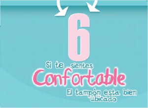 paso 6 poner tampon
