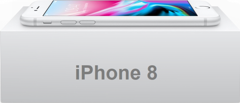 caja del iphone 8