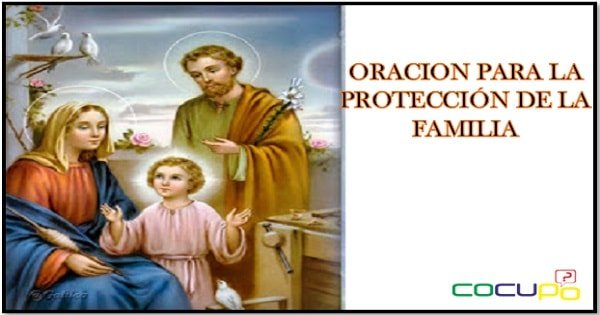 Que oración hacer para proteger mi familia - Cocupo